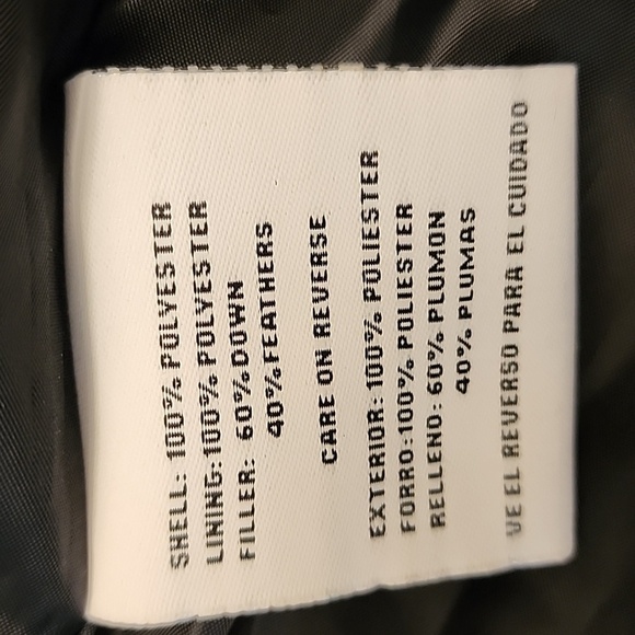 Nine West Black Quilted Vest with Stand-Up Collar - Picture 8 of 9